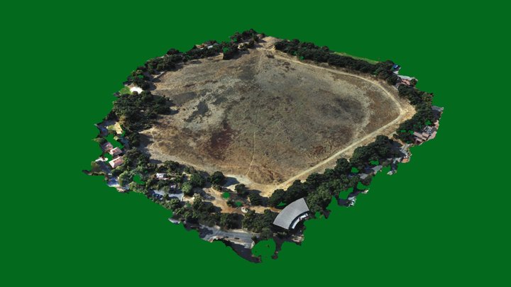 Lake Lagunita - Stanford, CA 3D Model