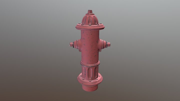 Hydrant Optimized 3D Model