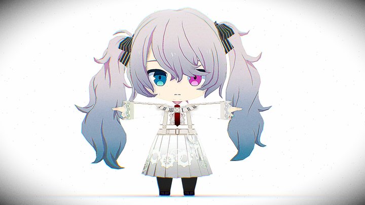 Miku (Nighcord at 25:00 My sekai) – Gratis 3D-model STL