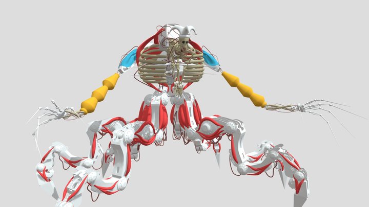 Poppy Playtime Chapter 5 | Protoype Walking 3D Model
