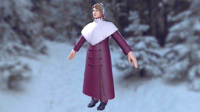 TF2 Yana Model 3D Model
