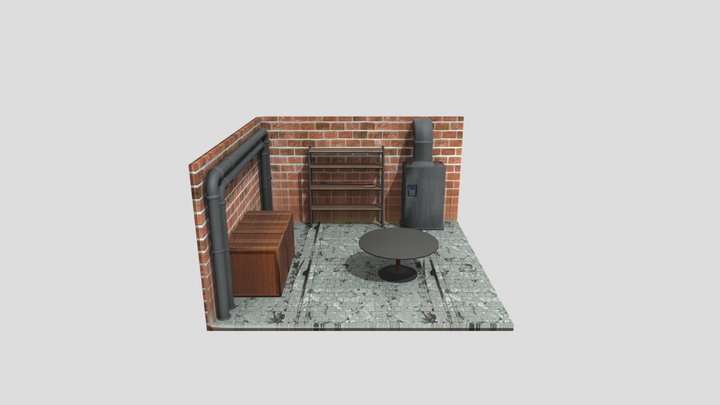 factory room 3D Model