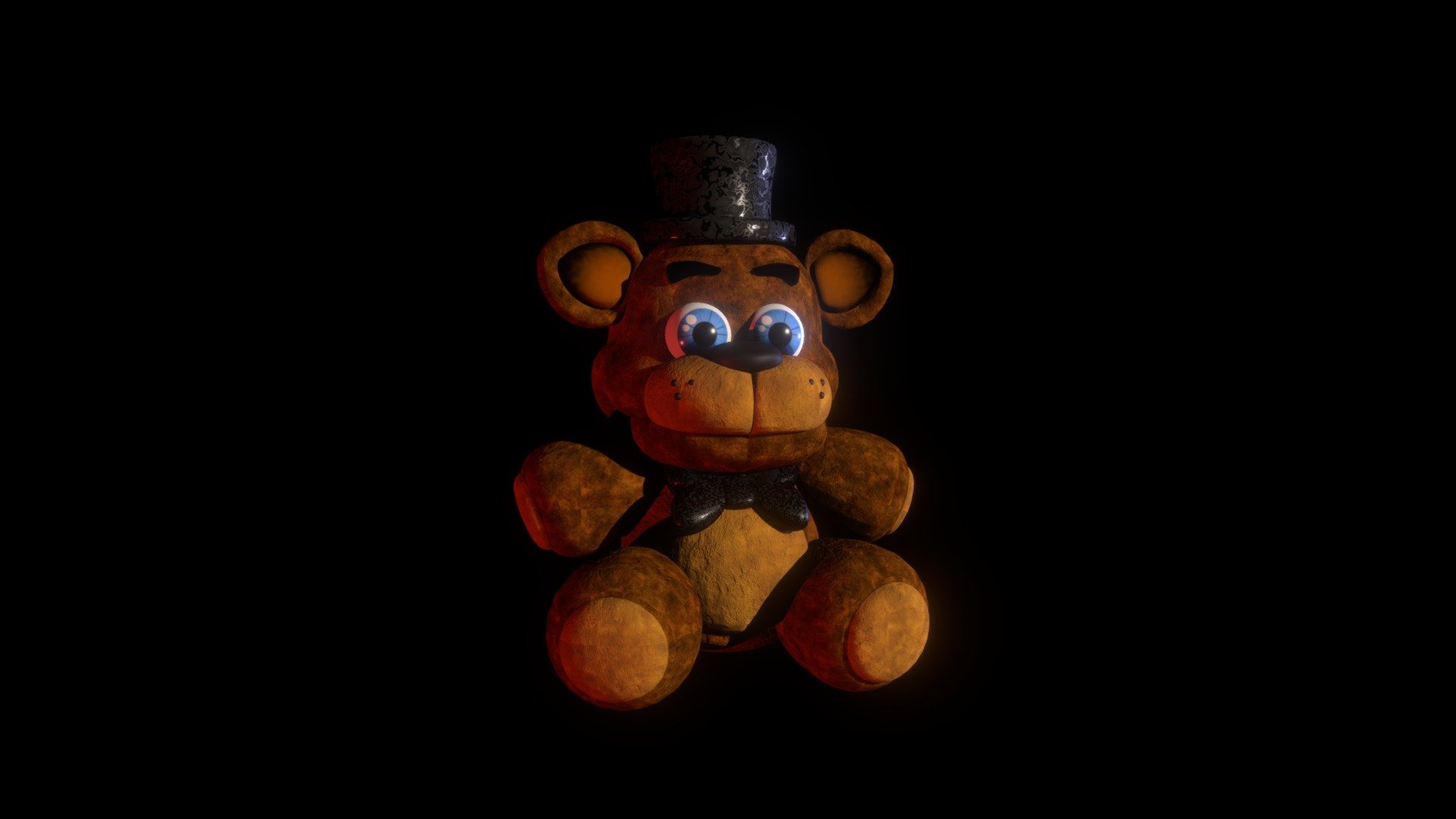 FNaF Plus Freddy Plush - Download Free 3D model by kurinov8sergey  (@kurinov8sergey) [3f5897b]