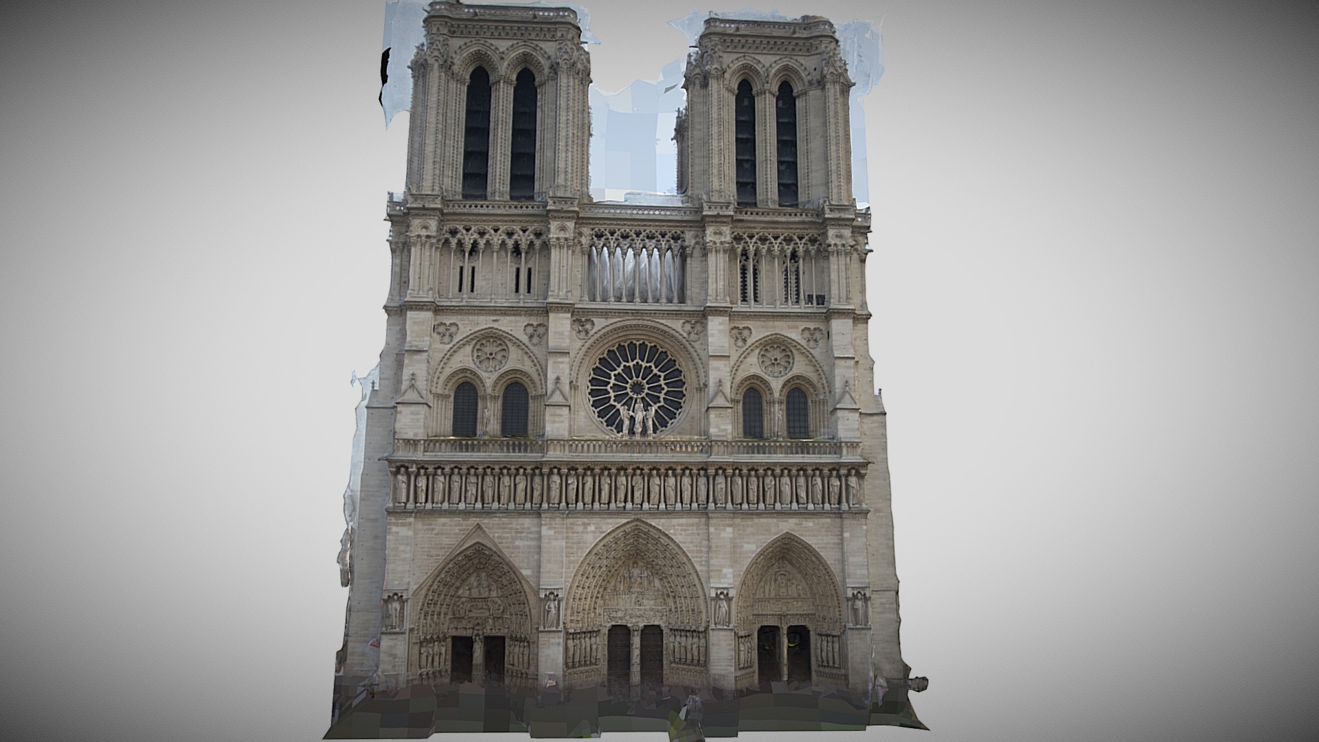 Notre Dame day crowdsourced photogrammetry test - Download Free 3D ...