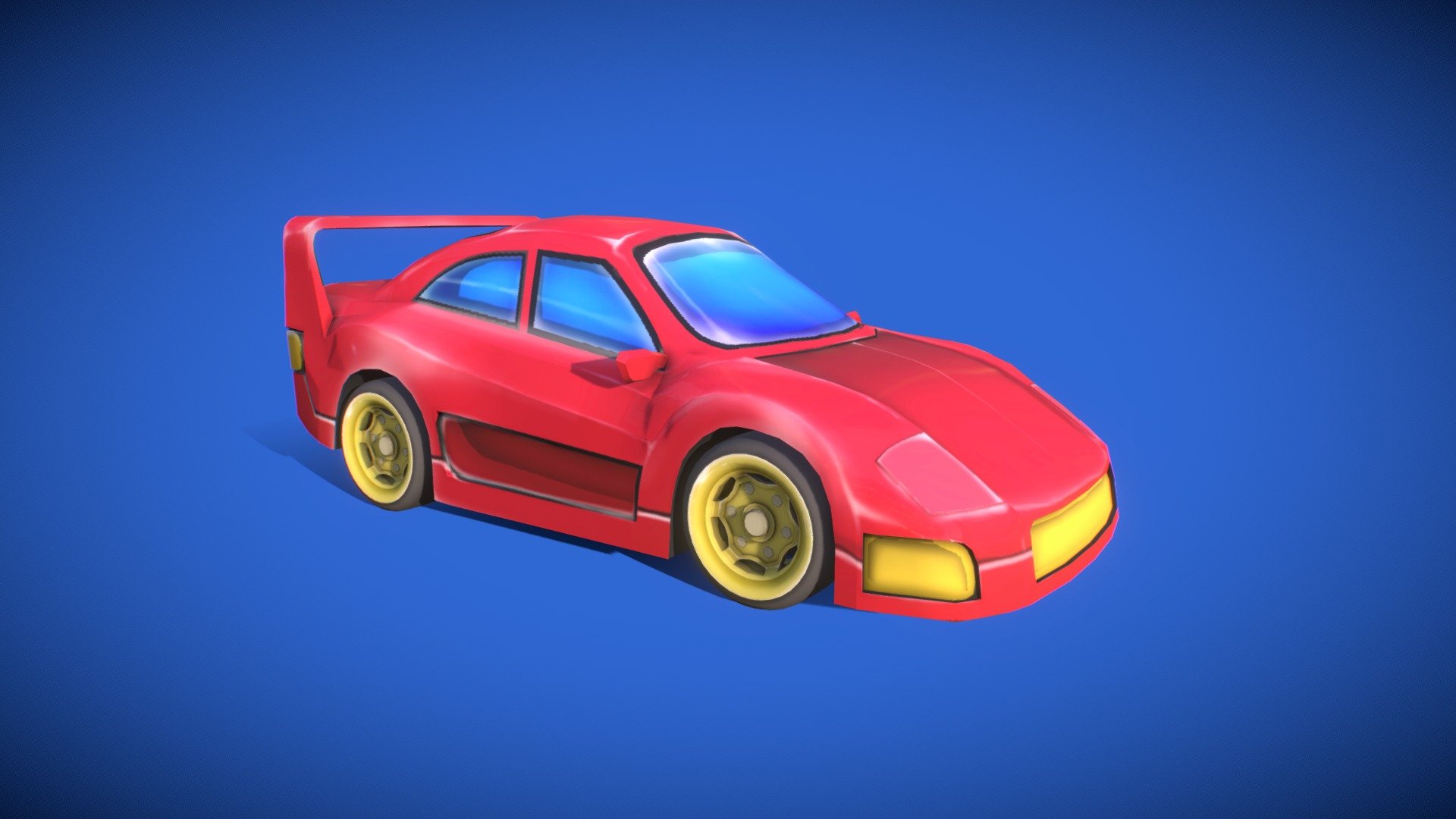 Sport cars red - Buy Royalty Free 3D model by Robi pabianto (@robee ...