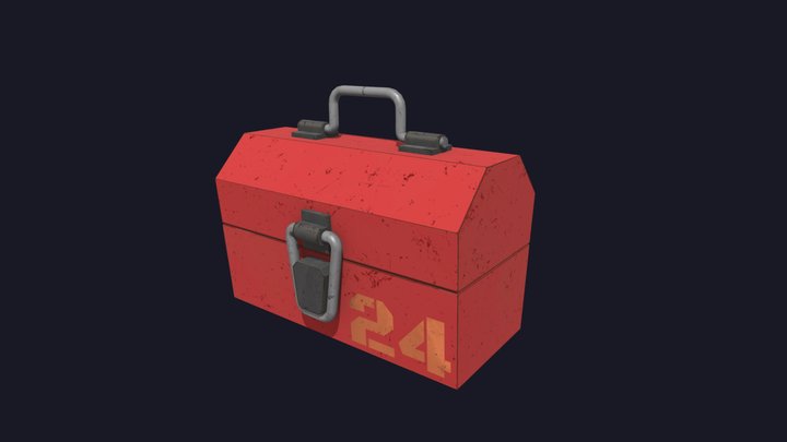 Team Fortress 2 Engineer Toolbox 3D Model