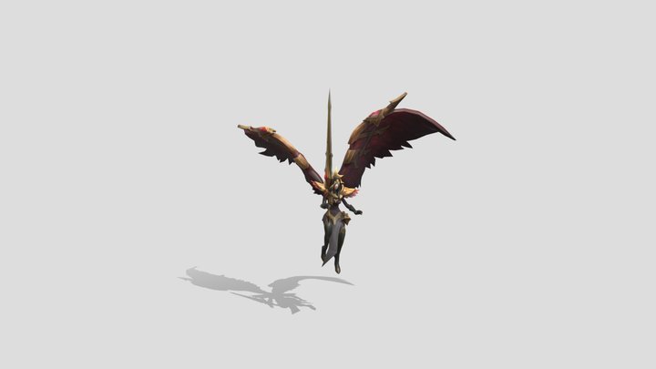 Blood Angel Custom X150wing 3D Model