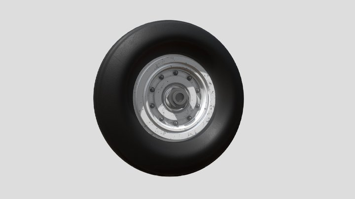 Jet Wheel 3D Model