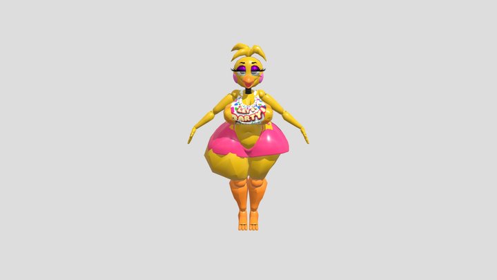 Chica 3D Model