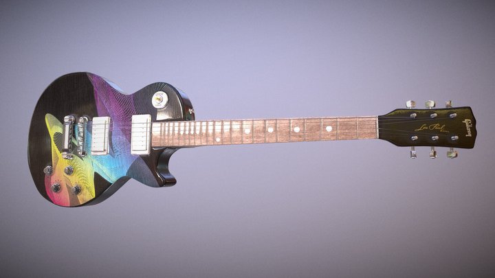Gibson Guitar 3D Model