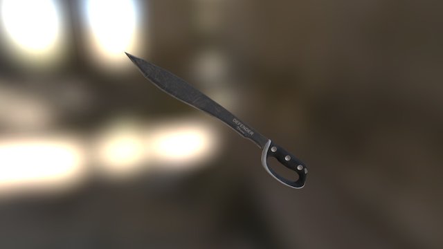 Melee Weapon 3D Model