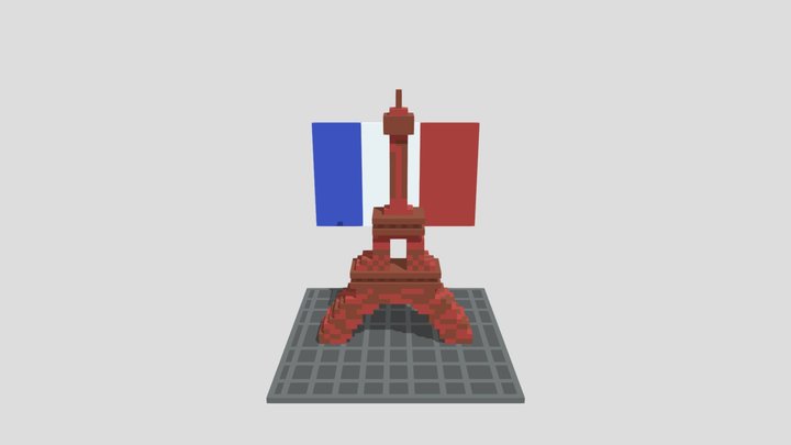 Torre Eiffel 3D Model