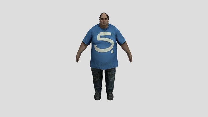 Jaime Chaleco v2 3D Model