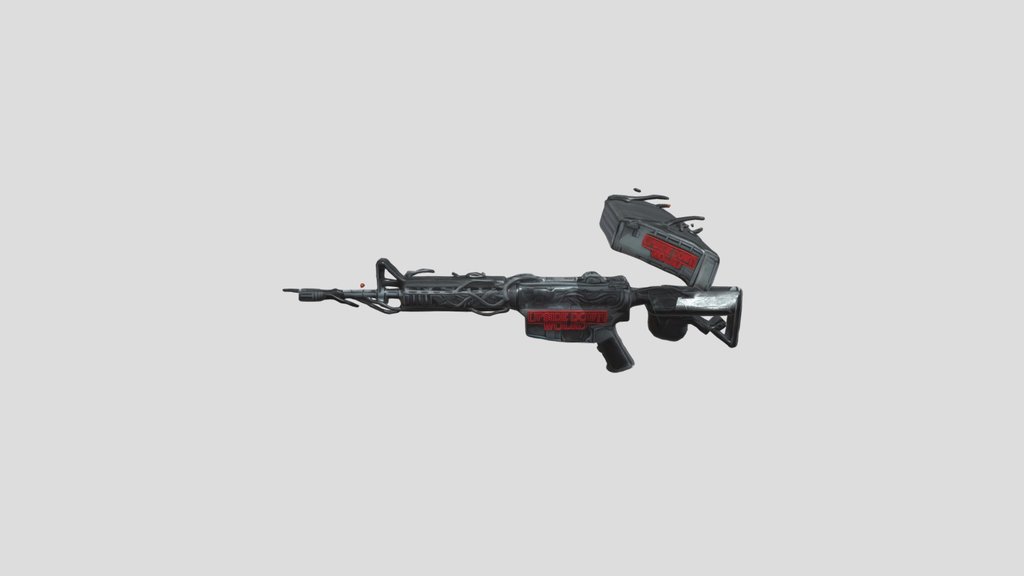 Upside Down World Rifle