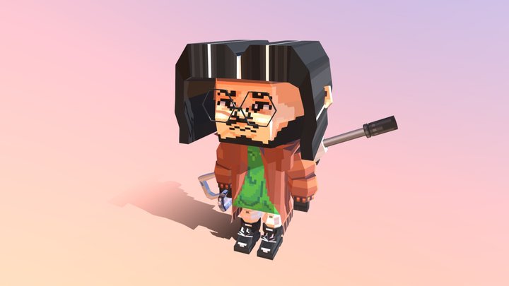 A gift for a good friend! 3D Model