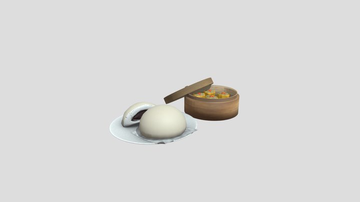 Dimsum 3D Model