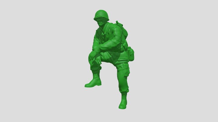standing 3D Model