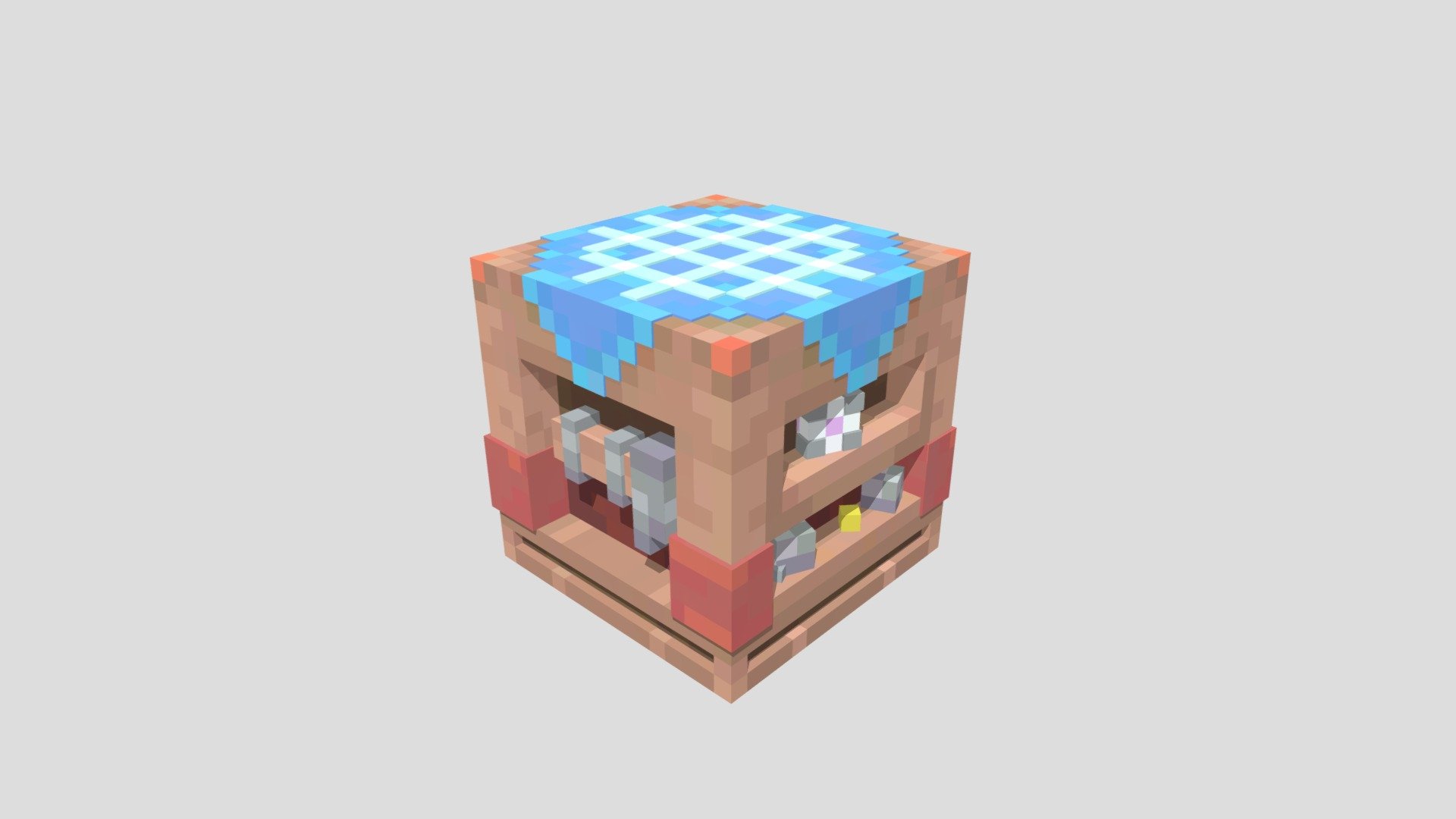 Crafting table - 3D model by Chauker [0501d57] - Sketchfab