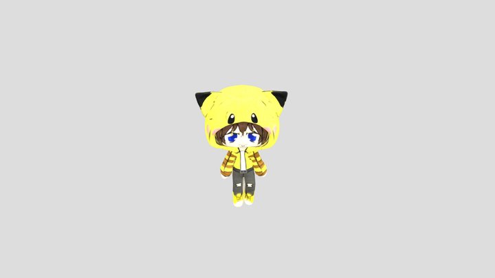 Altichu (my OC Rigged version) 3D Model