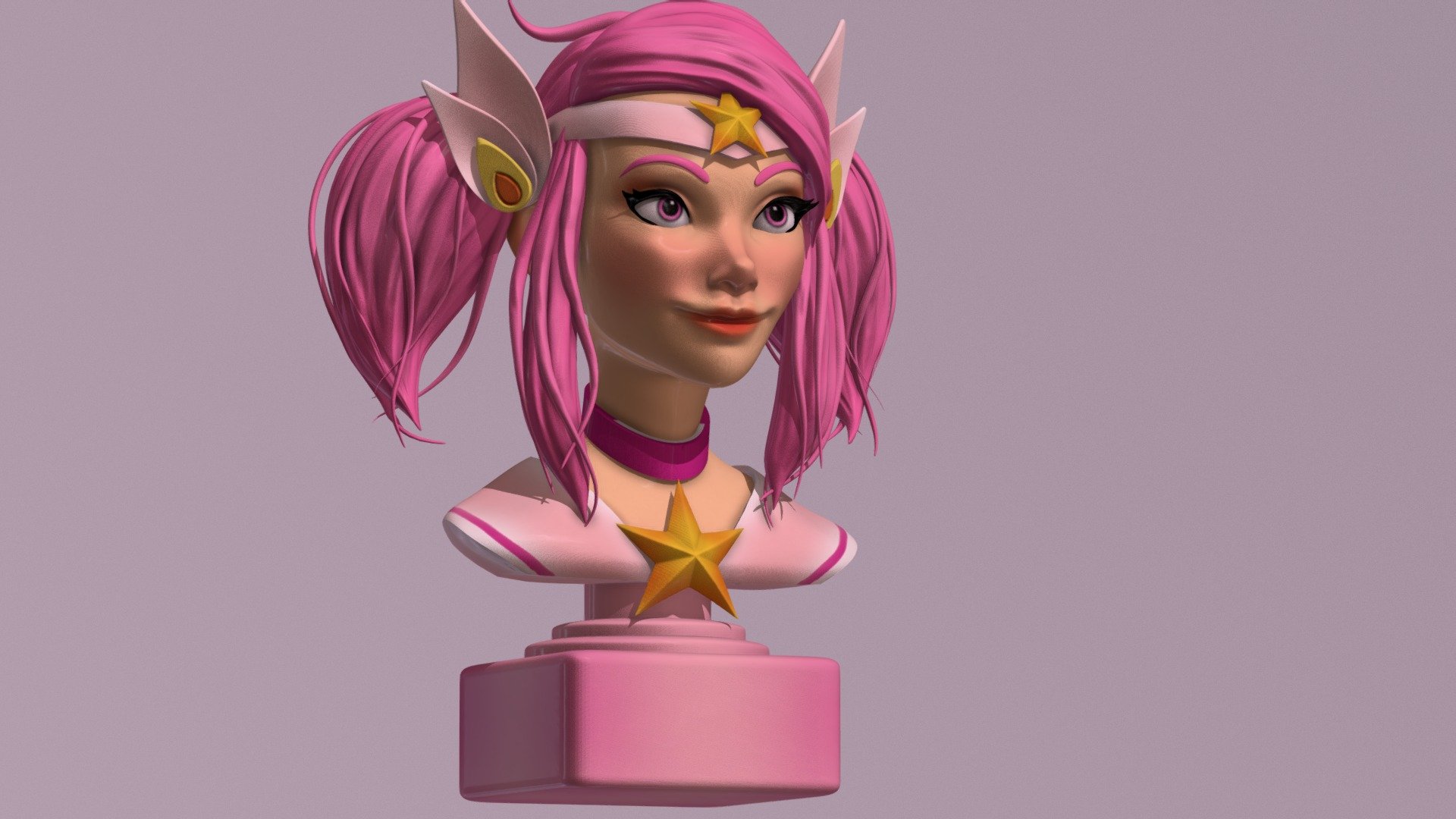 Star Guardian Lux - Fanart - 3D model by Valeria Traverso (@twint ...