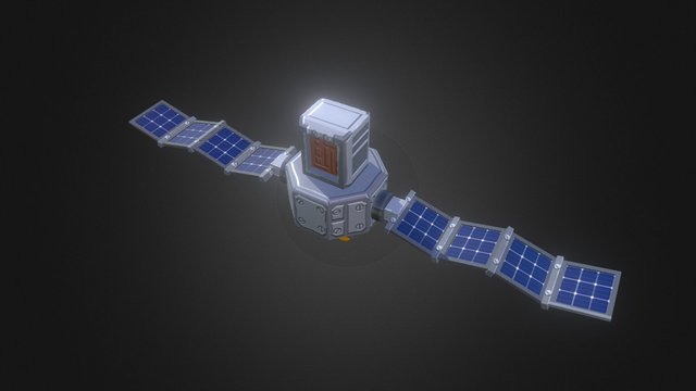 Satellite 3D Model