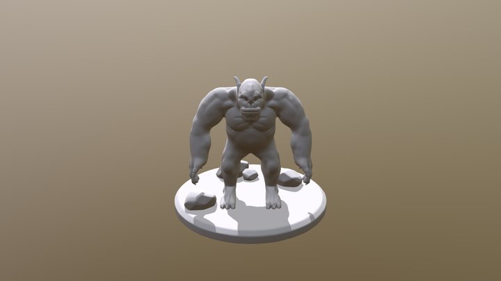 Orc 3D Model