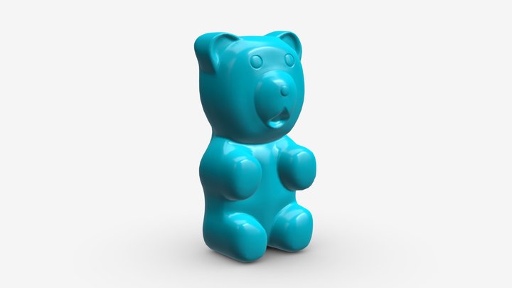 Candy bear 3D Model