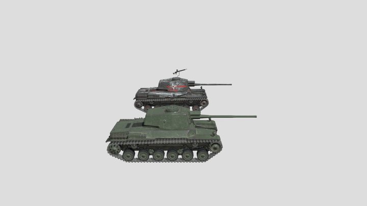 Type 3 Chi-Nu Kai – Modello 3D gratuito STL