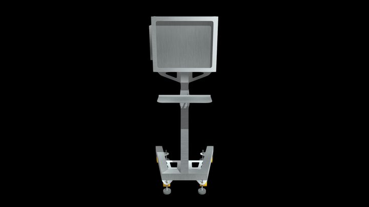 SOPORTE PANTALLA 3D Model