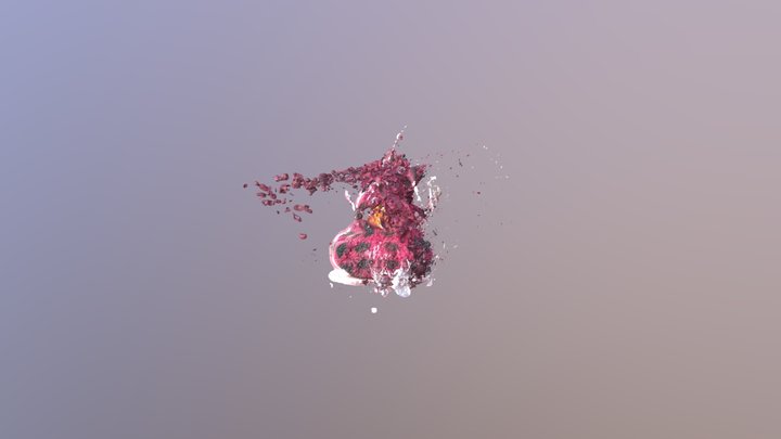 purple duck 3D Model