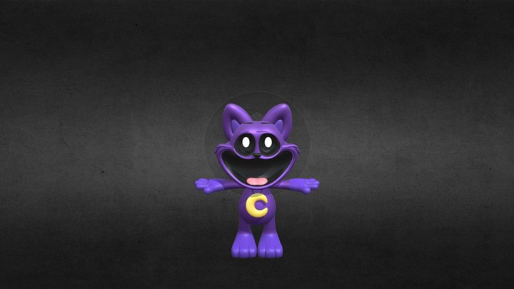 Catnap_Cartoon_Rigged 3D Model