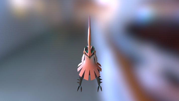 Shiny Silvally 3D Model