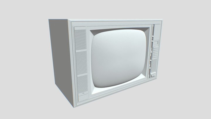 Old TV elp 3D Model