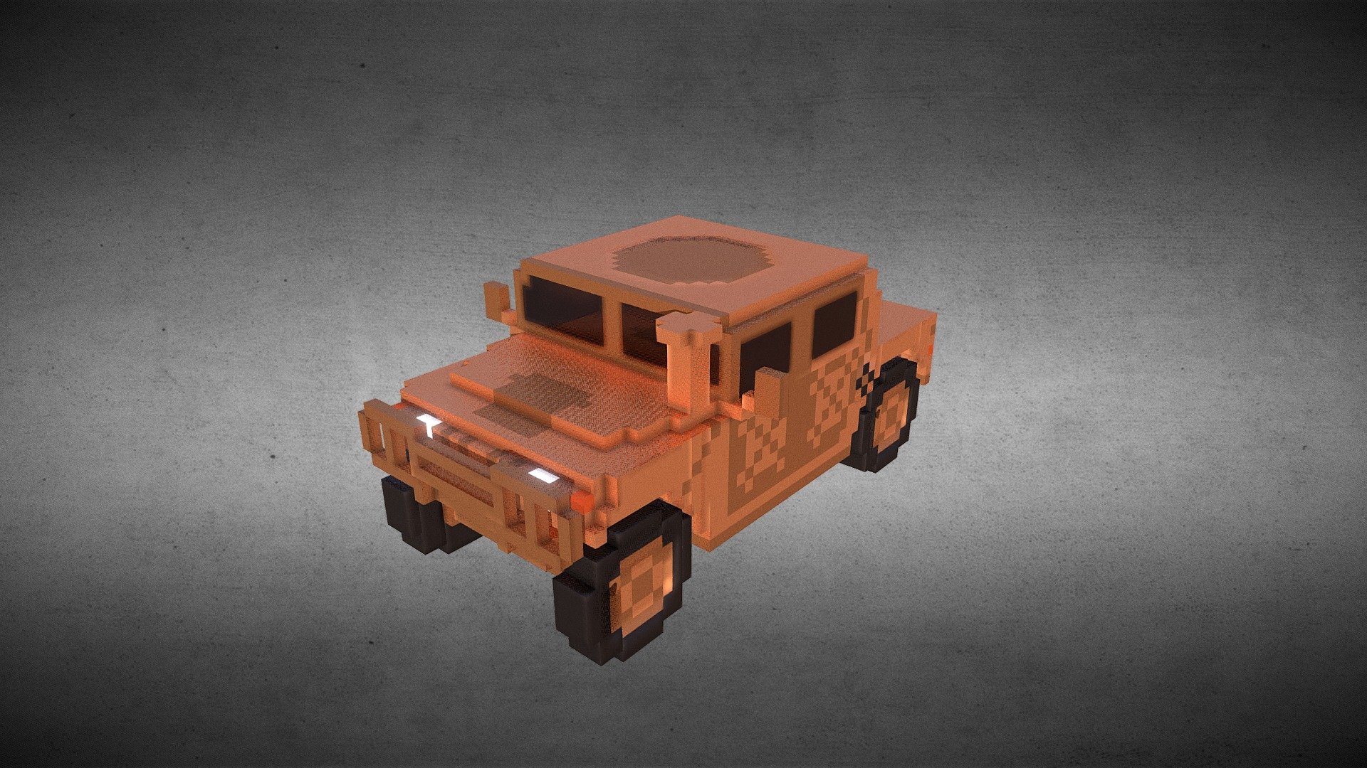 Humvee sand