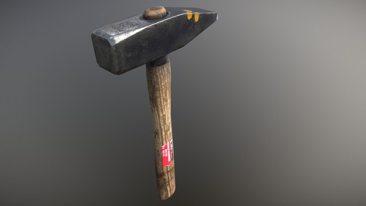 Hammer_ready 3D Model