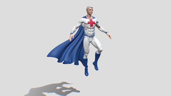Hero 3D Model