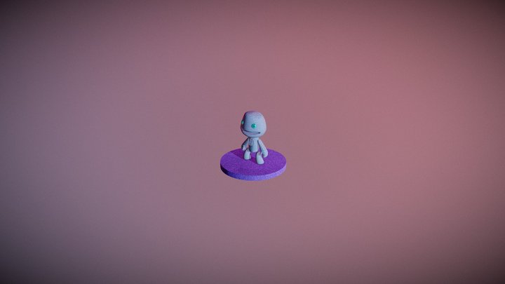 SackBoy Cute 3D Model