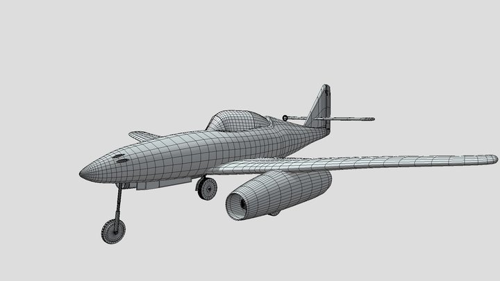 Me262A1-1a 3D Model
