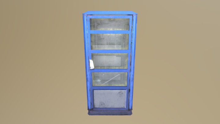 Taxofon Budka USSSR 3D Model