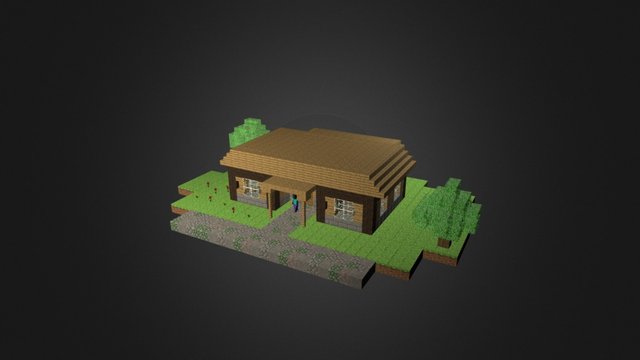 Minecraft Opdracht 3D Model