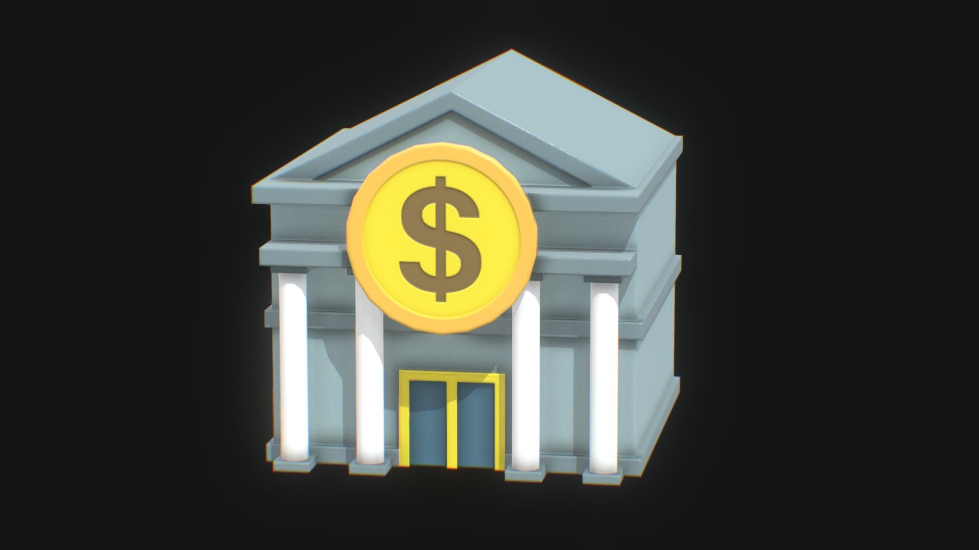 Bank (3D Apple Emoji)