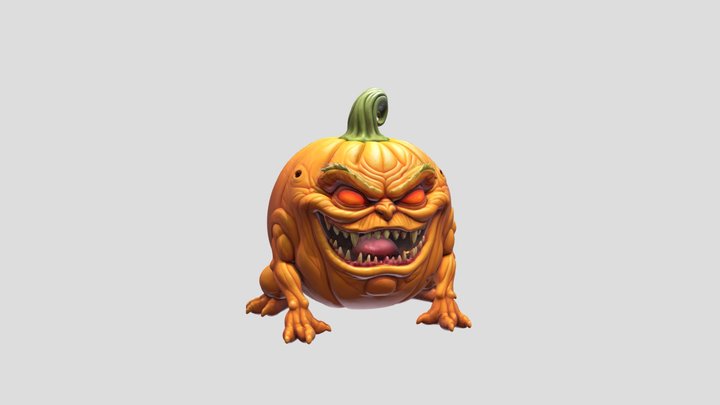 Pumpkin_textured_00011_ – Modelo 3D gratuito STL