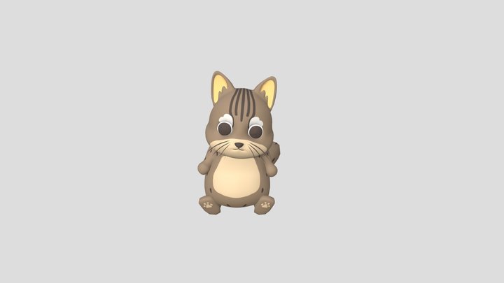 イリオモテヤマネコ 3D Model