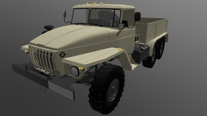 ural 3D Model