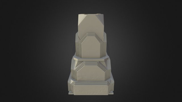 Moria Pillar prt1 3D Model