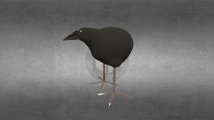 pukeko (highpoly) 3D Model