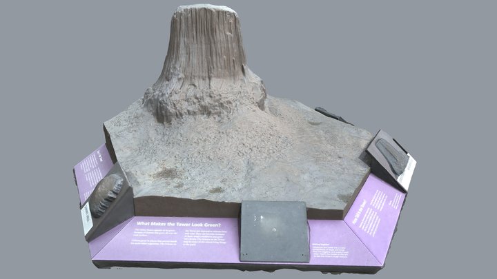 Devils Tower model