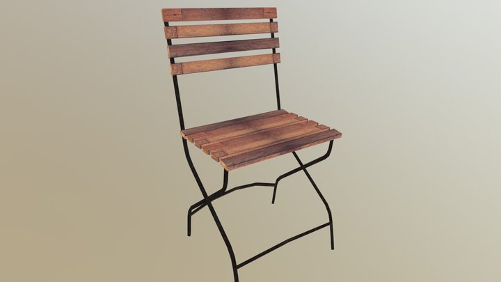 Dinner chair (Outdoors) 3D Model