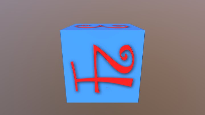 Cube 1 3D Model