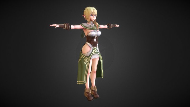 Elf 3D Model